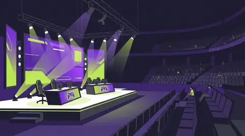 LCS Spring Split 2026 broadcast stage with record-low viewership reported by Esports Insider