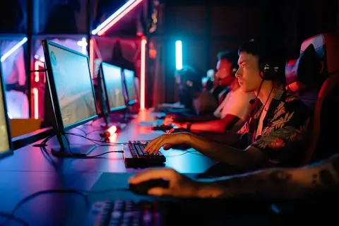 Logitech G Play Connect CS2 tournament announcement graphic showing confirmed team list for Warsaw